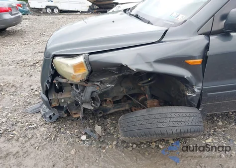 2006 Honda Pilot Ex из США, поврежденный, VIN 2HKYF18586H545138